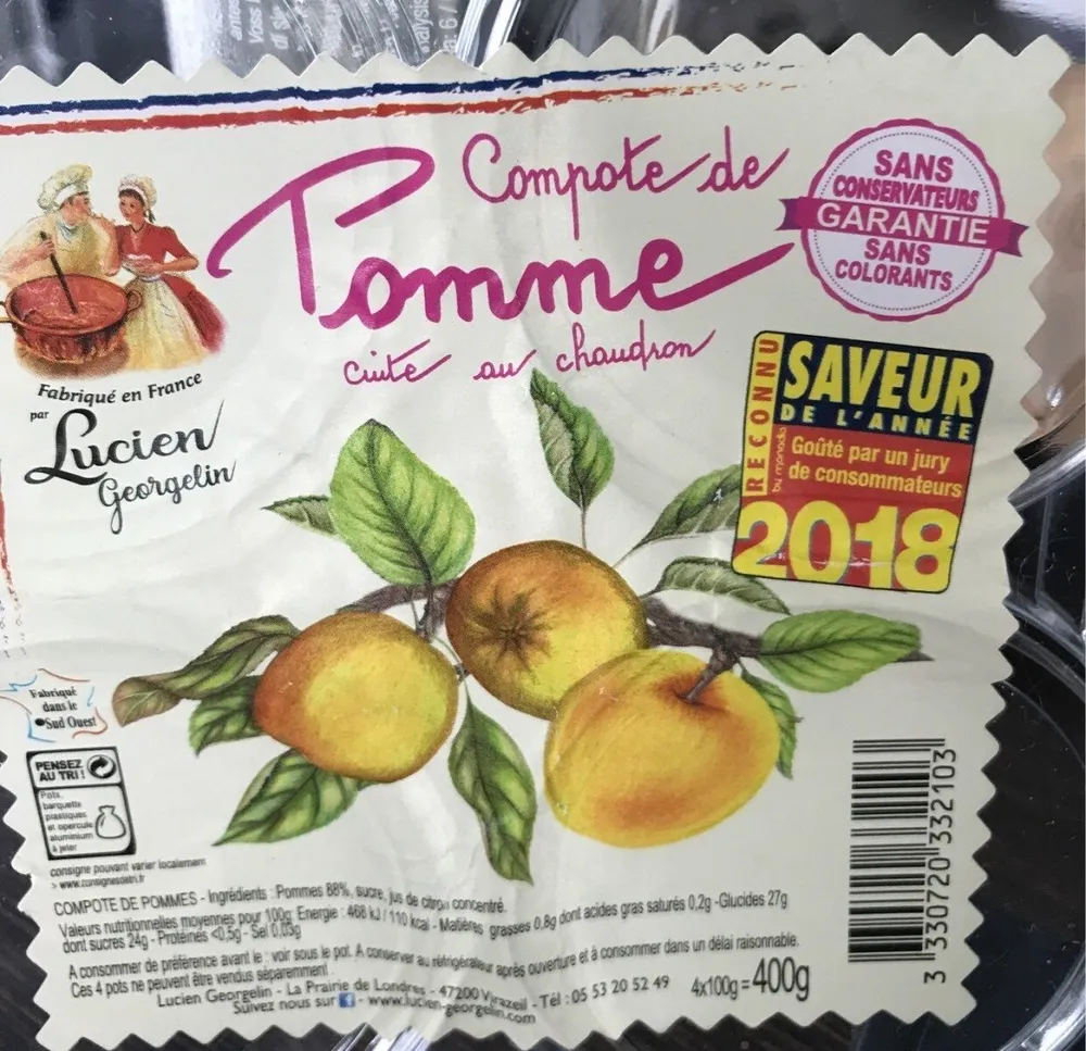 Compote de pommes