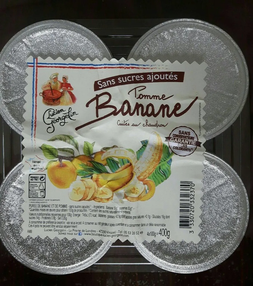 Compote Pomme Banane