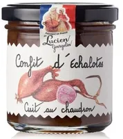 Confit d'échalotes cuites au chaudron à feu nu