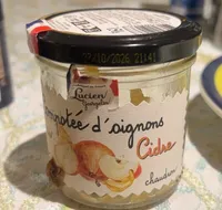 compotée d'oignons Cidre