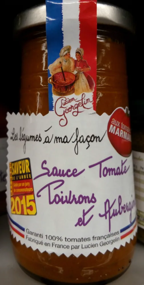 Sauce Tomate Poivrons et Aubergines
