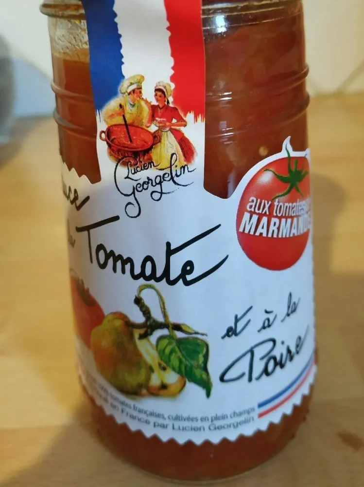 Sauce à la tomate et à la poire
