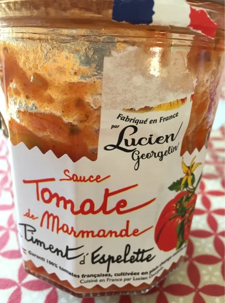 Sauce tomate de marmande au piment d'espelette