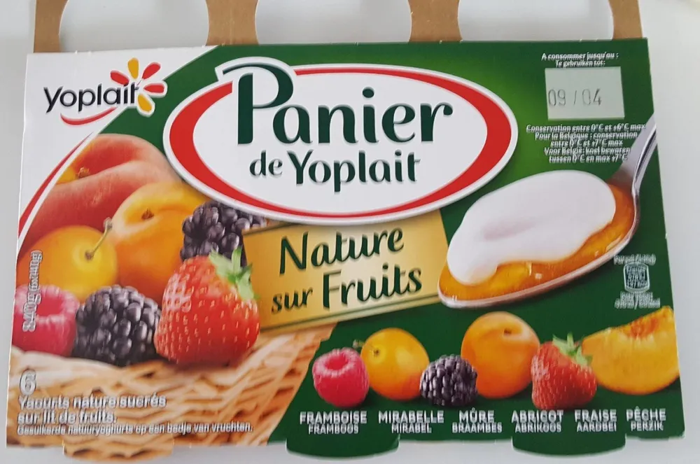 Panier Nature sur Fruits