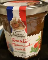 Tomate de marmande cuisinée au basilic