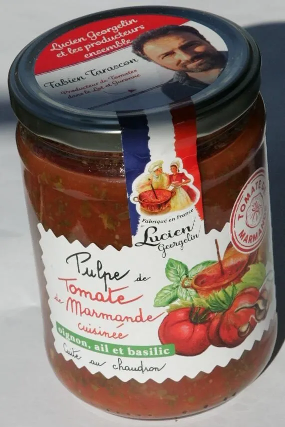 Pulpe de tomate de Marmande cuisinée