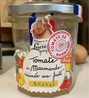 Tomate de marmande cuisinée aux fruits Ananas