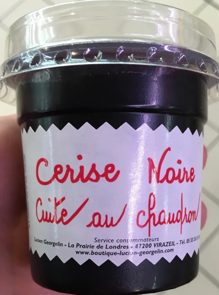 Cerise Noire cuite au chaudron