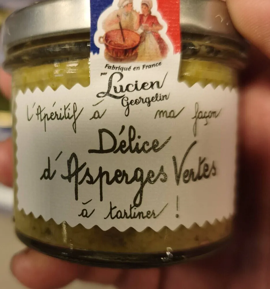 Délice d'asperges vertes