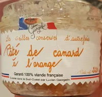 Paté de canard à l'orange