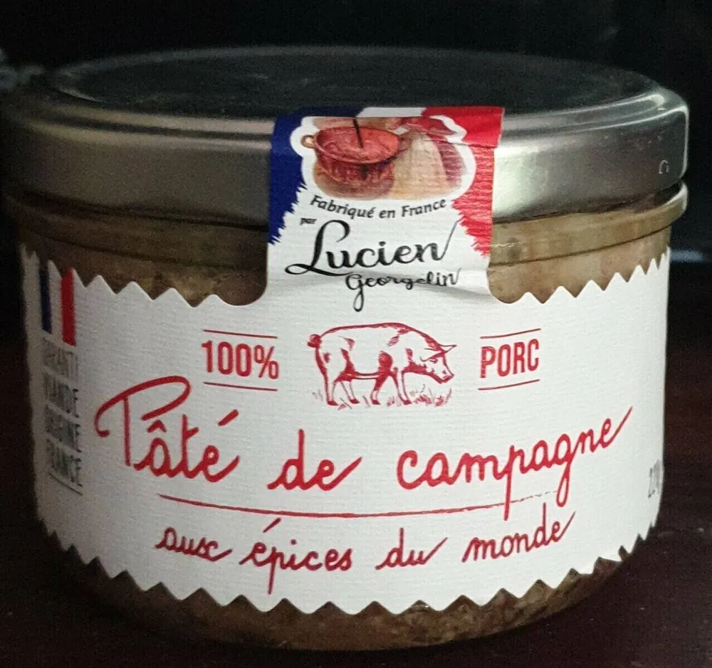 Pâté de campagne aux épices du monde