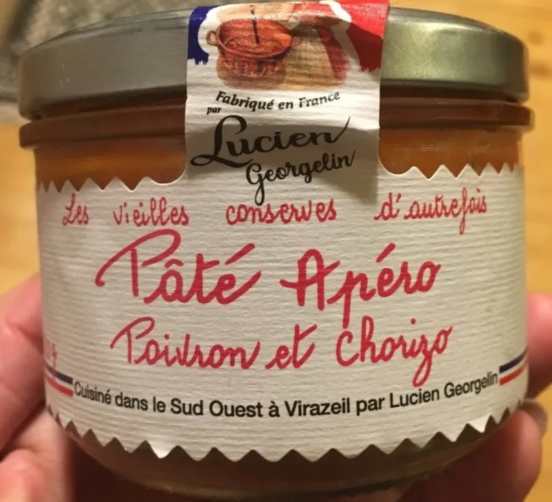 Paté apéro poivrons et chorizo