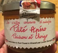 Paté apéro poivrons et chorizo