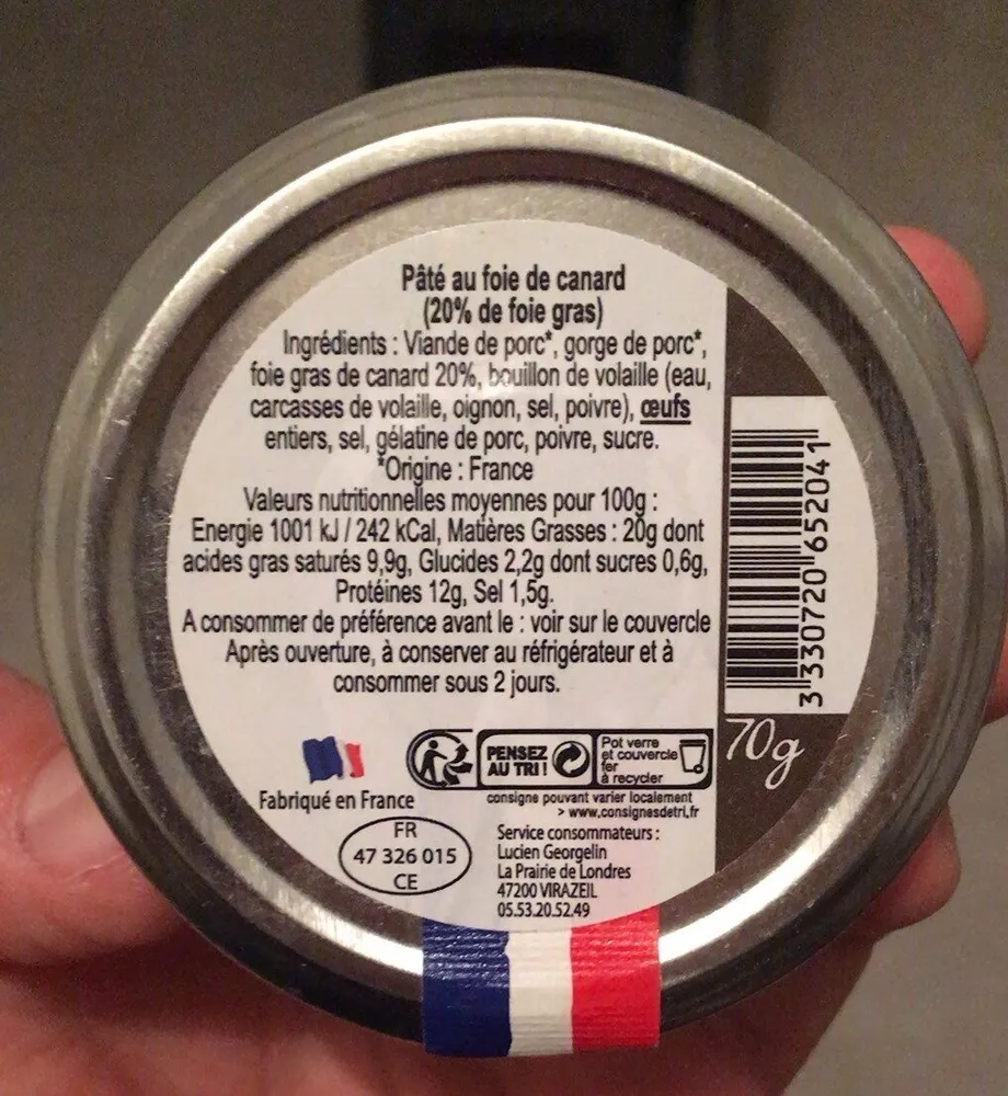 Paté du dimanche