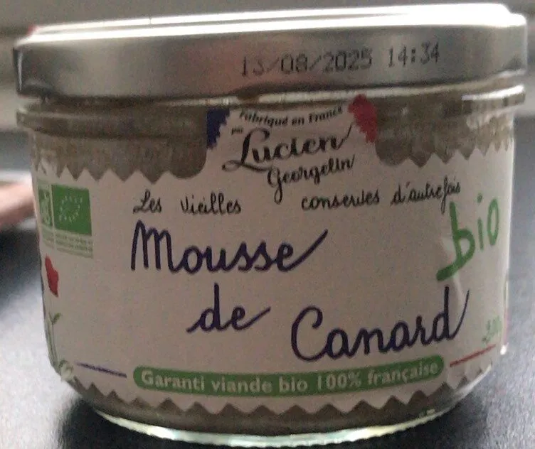 Mousse de canard bio