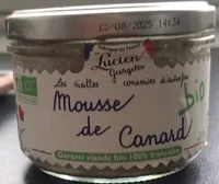 Mousse de canard bio
