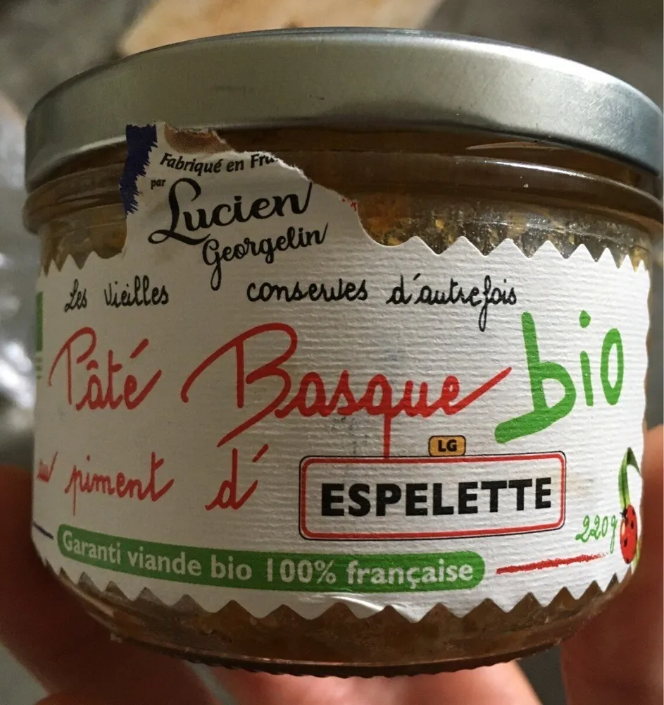 Paté basque au piment d'espelette