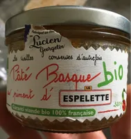 Paté basque au piment d'espelette