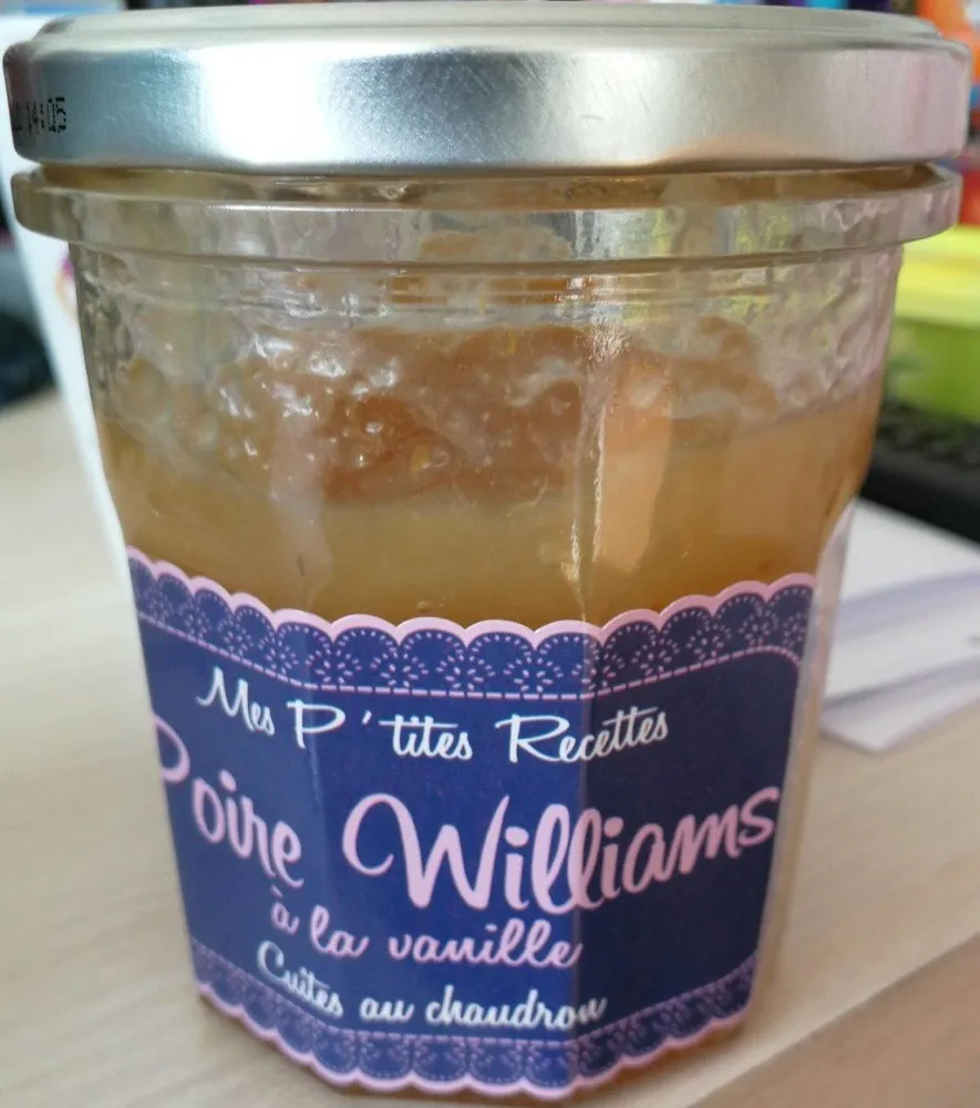 Poire Williams à la vanille