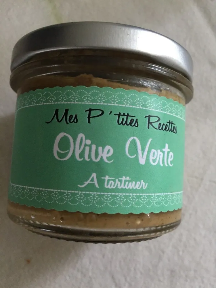 Olive verte à tartiner