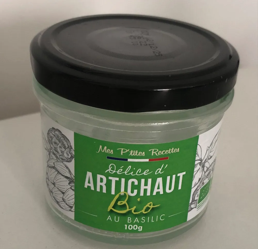 Delice d'artichaut au basilic a tartiner