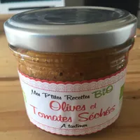 Olives et tomates séchées à tartiner