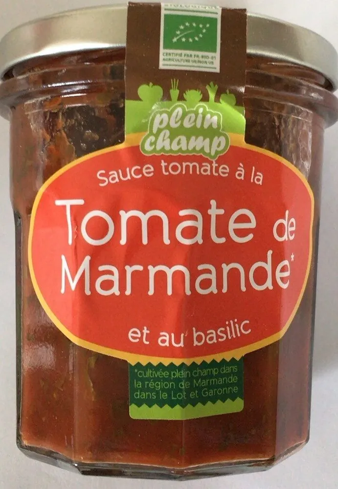 Sauce tomate à la tomate de Marmande et au basilic