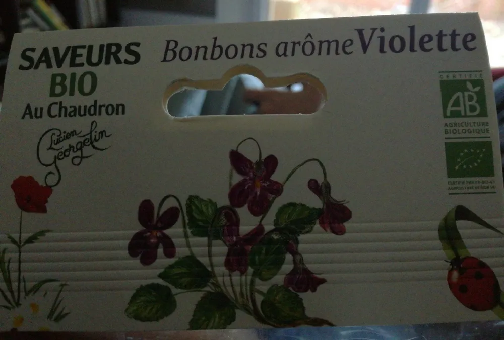 Bonbons arôme violette