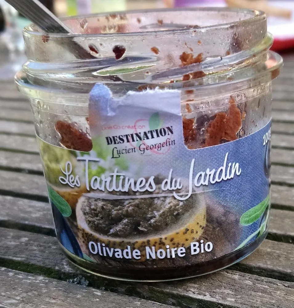 Tartines du jardin olives noire