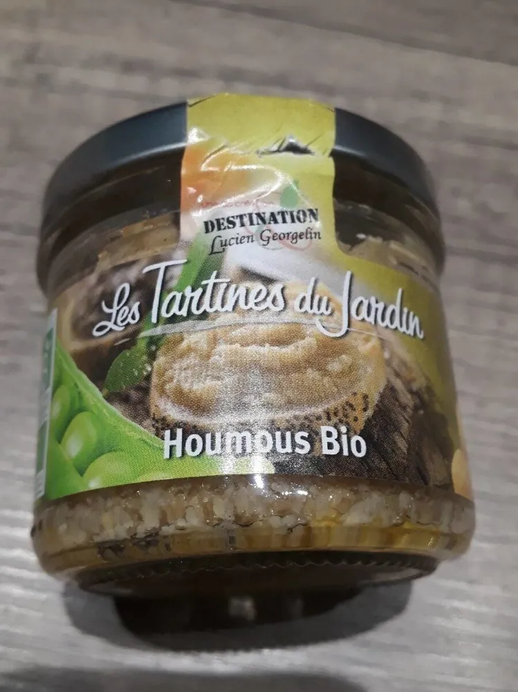 Les tartines du jardin - Houmous bio
