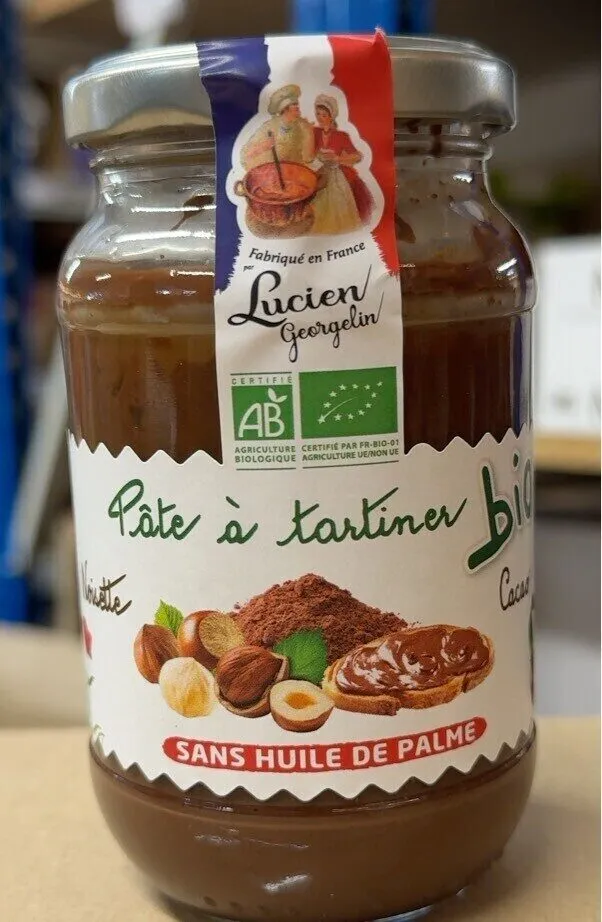 Pâte à tartiner bio
