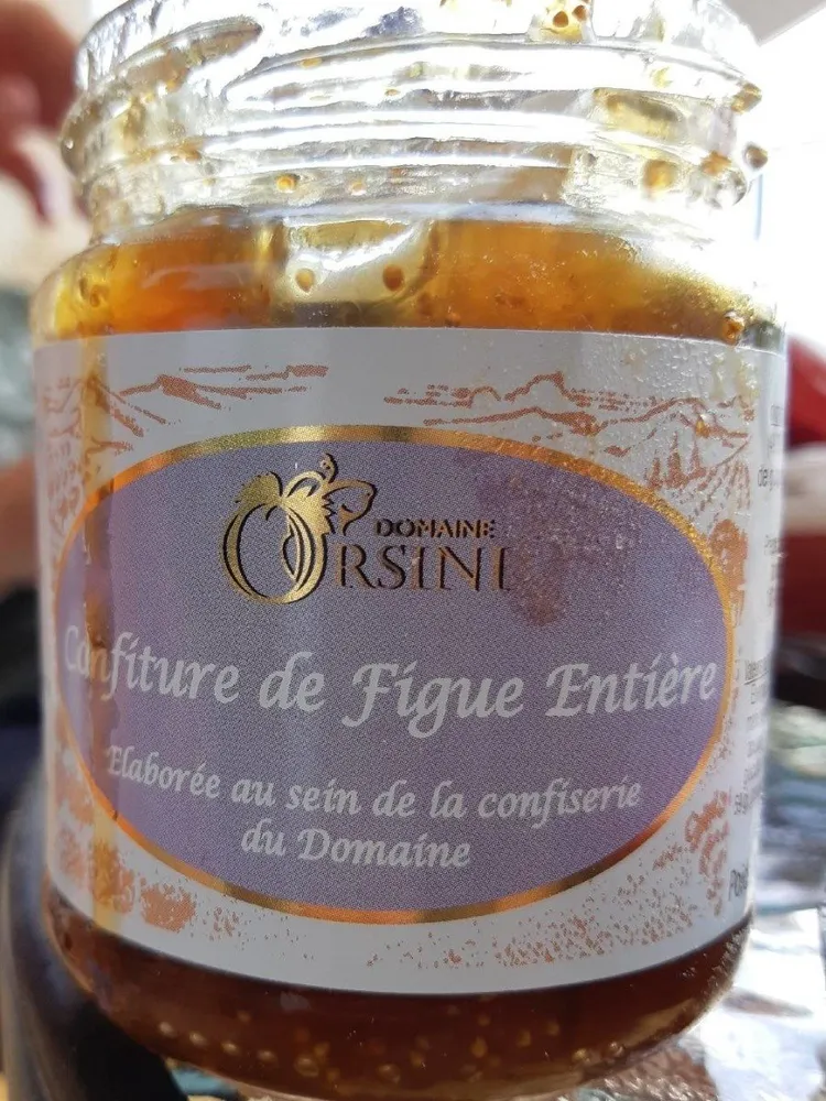 Confiture de figue entière