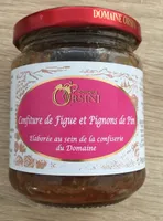 Confiture de figues et pignons de pain
