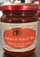 Confiture de pêche de vigne