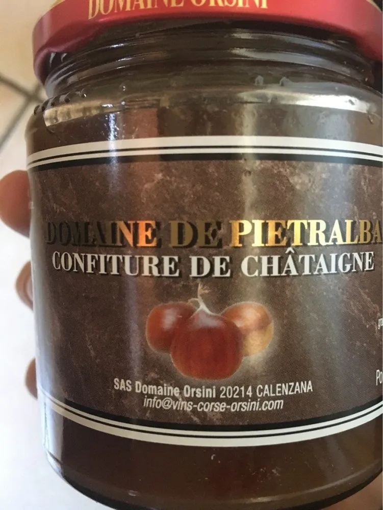 Confiture de châtaigne