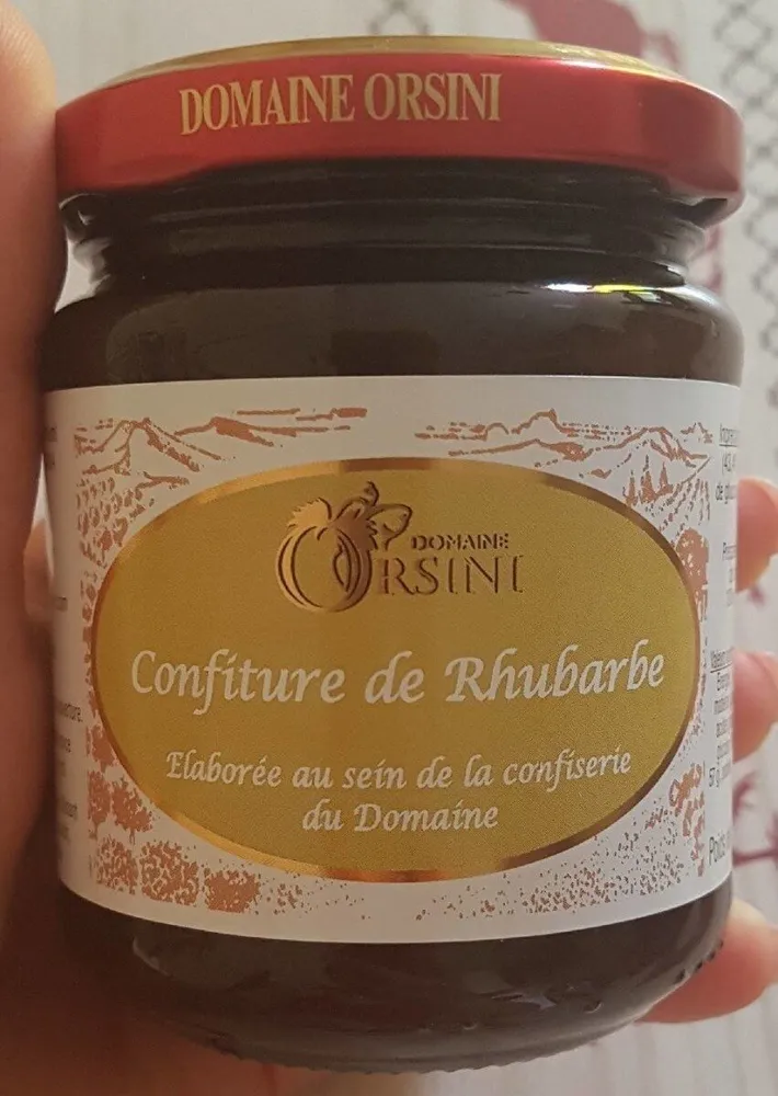Confiture de Rhubarbe