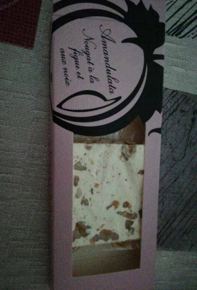 Nougat à la figue et aux noix