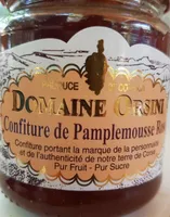 Confiture de pamplemousse rose
