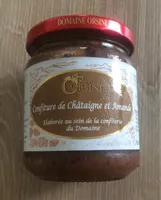 Confiture châtaigne et amande