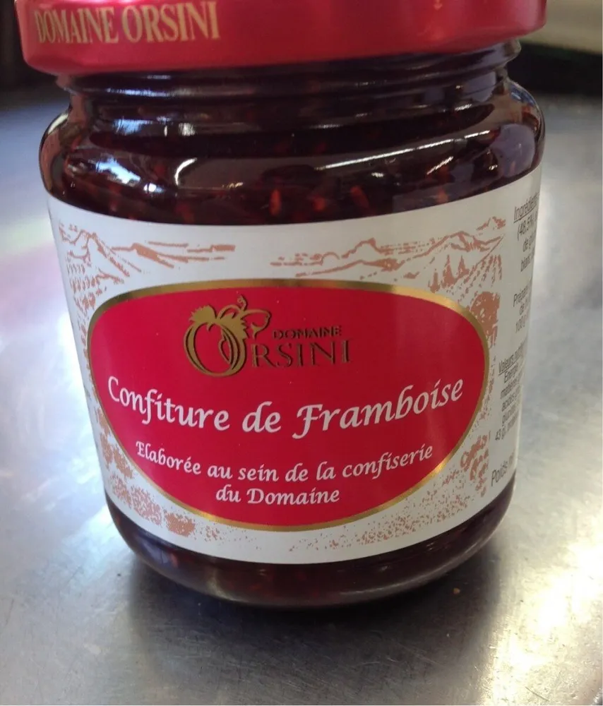 Confiture de framboise