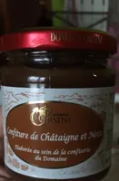 Confiture de chataigne et noix
