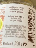 Confiture de cedrat