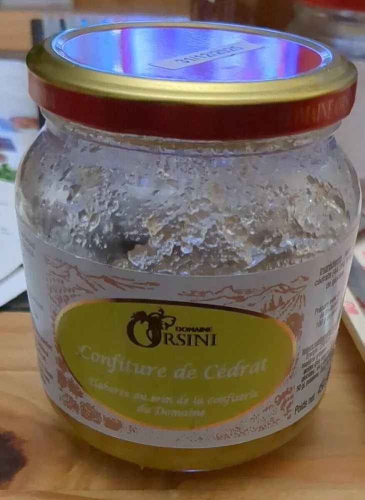 Confiture de cedrat