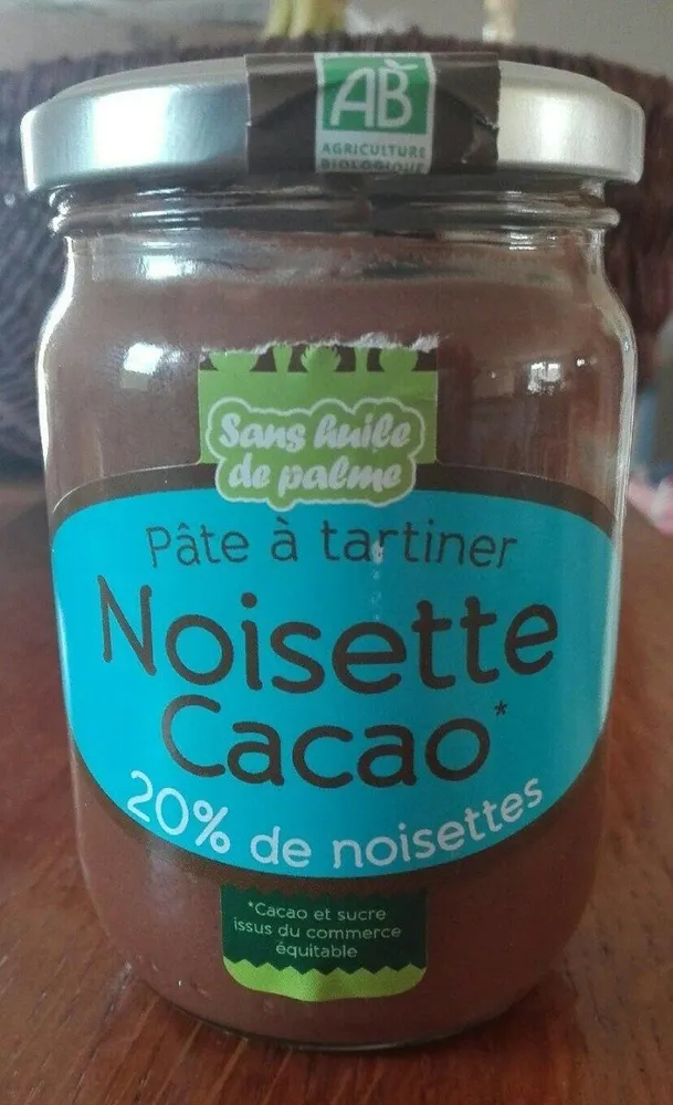 Pâte à tartiner Noisette Cacao