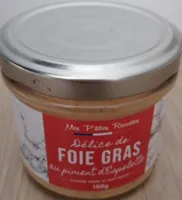 Foie gras au piment d'Espelette