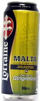 Malta Lorraine au gingembre