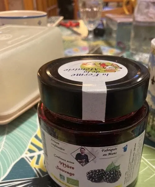 Confiture mûres sauvages