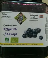 Confiture Myrtilles sauvages