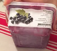 Sorbet Plein Fruit Cassis