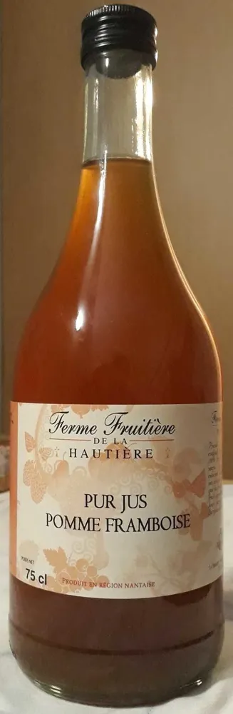 Pur jus La Ferme Fruitiere Pomme framboise